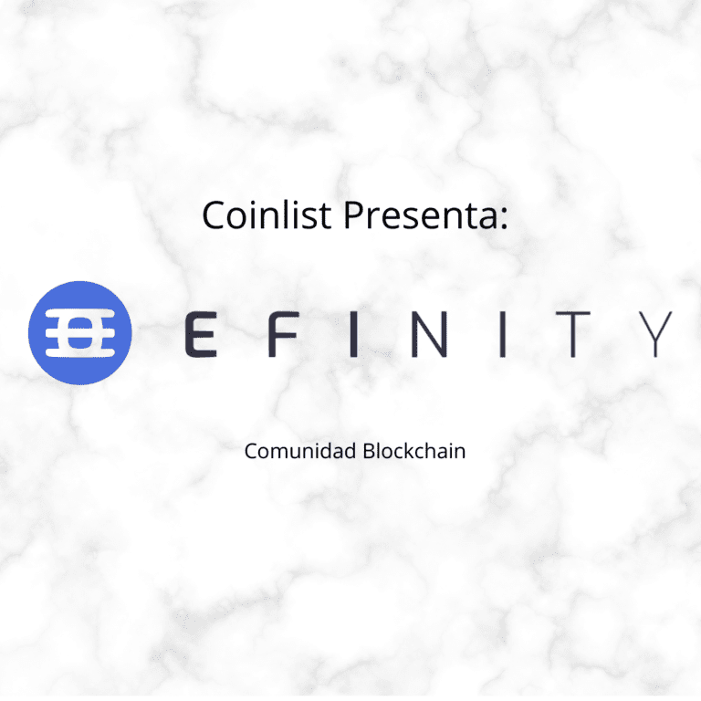 Efinity Token en Coinlist