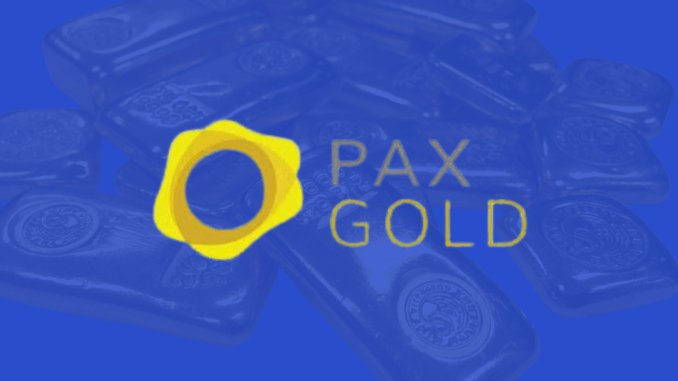PAX Gold criptomoneda respaldada en oro